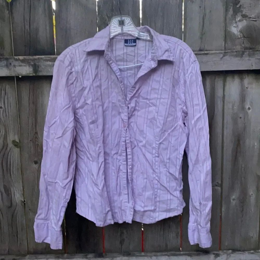 Lavender Button Down Shirt sz. XL